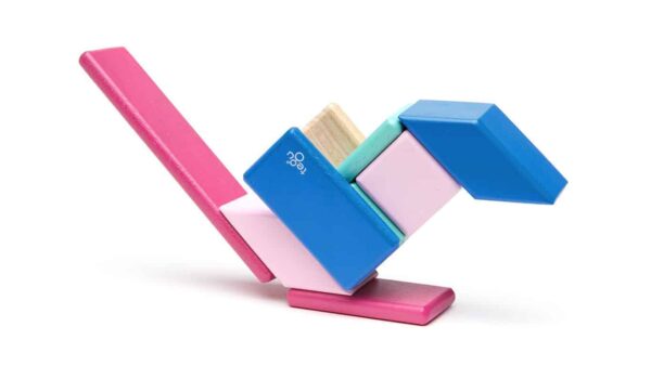 Tegu Magnetische Holzbausteine Blossom 14 Teile (1)