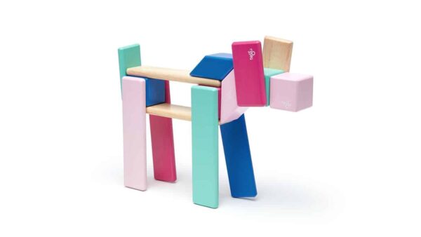 Tegu Magnetische Holzbausteine Blossom 24 Teile (1)