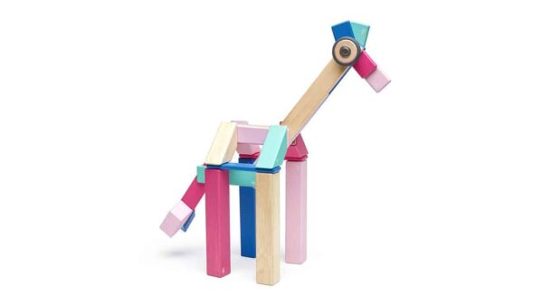 Tegu Magnetische Holzbausteine Blossom 42 Teile (1)