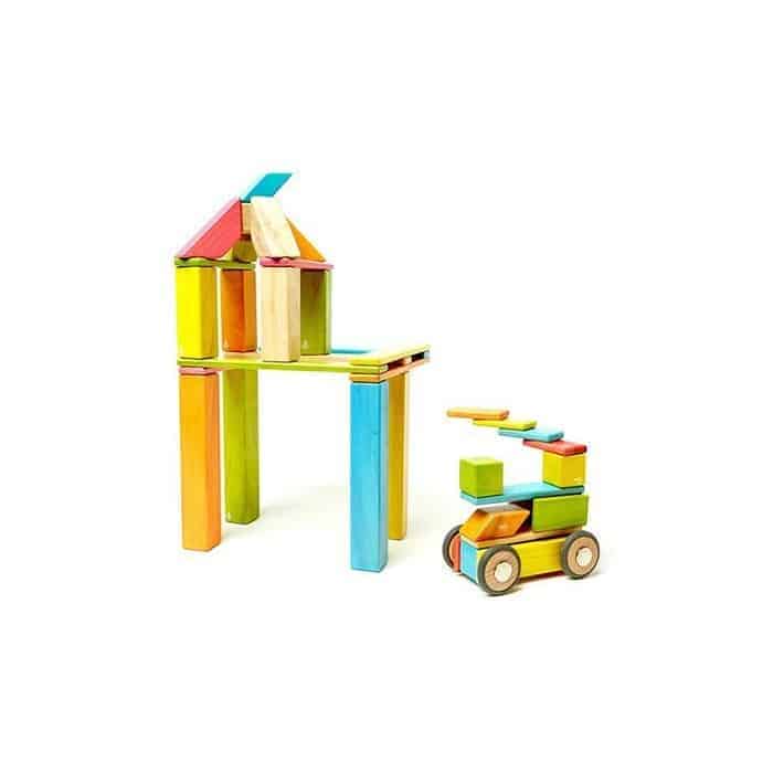 Tegu Magnetische Holzbausteine Bunt 42 Teile (4) Tegu Magnetische Holzbausteine Bunt (1)