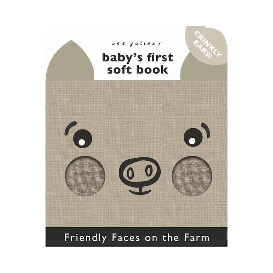 Wee Gallery Baby-Buch Farm (2) Wee Gallery Baby-Buch Farm