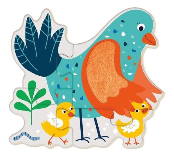 Avenir Fühlpuzzle Bauernhof 4x4 Teile