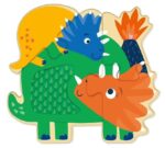 Avenir Fühlpuzzle Dinosaurier 4x4 Teile