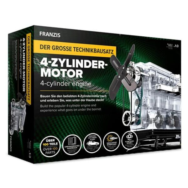 Franzis Der große Technikbausatz - 4-Zylinder-Motor (1)