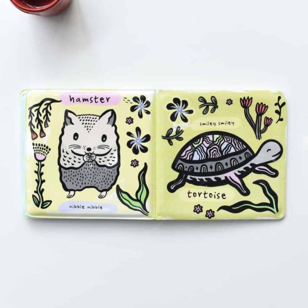 Wee Gallery Color Me Pets - Buch für die Badewanne