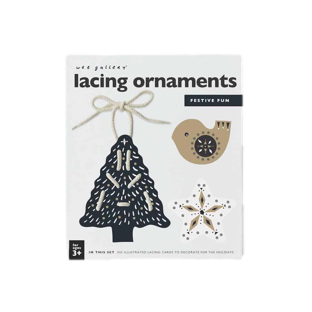 Wee Gallery Festliche Schnür-Karten Wee Gallery Festliche Schnür-Karten