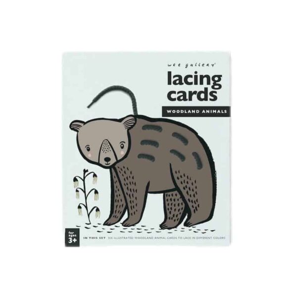 Wee Gallery Wald Schnür-Karten