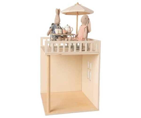 Maileg Miniatur Garten Set - Tisch, Stühle & Bank (3)