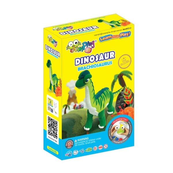 Jumping Clay Colorful Dinosaurs - Brachiosaurus (2)
