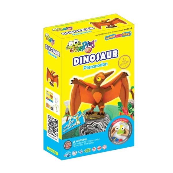 Jumping Clay Colorful Dinosaurs - Pteranodon (2)