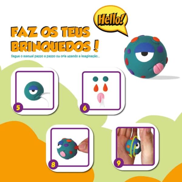 Jumping Clay Colours - Educational Kit (2)