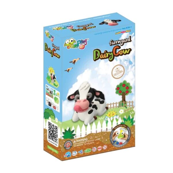 Jumping Clay Farmyard - Cow – Bild 3