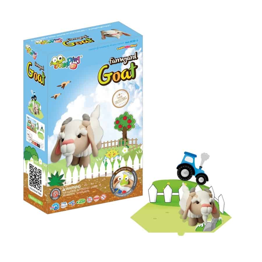 Jumping Clay Farmyard - Goat (1) Jumping Clay Farmyard - Goat (1)