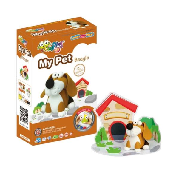 Jumping Clay My Pet - Beagle Puppy