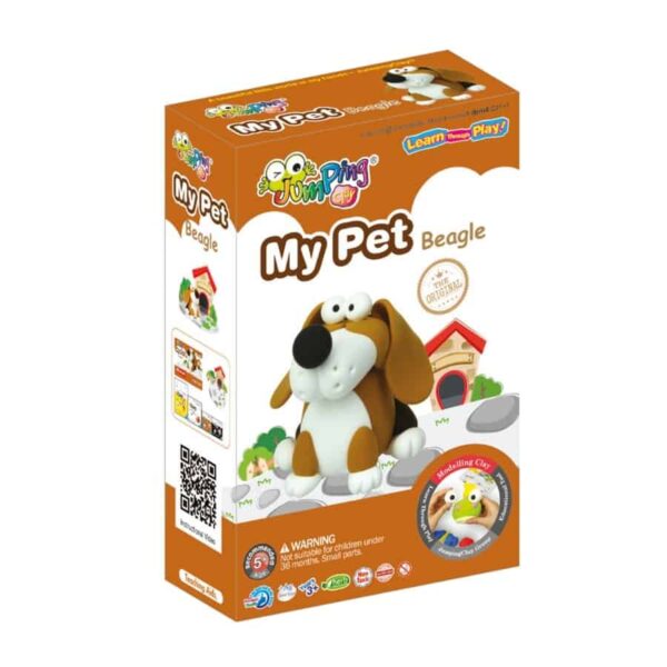 Jumping Clay My Pet - Beagle Puppy (3)