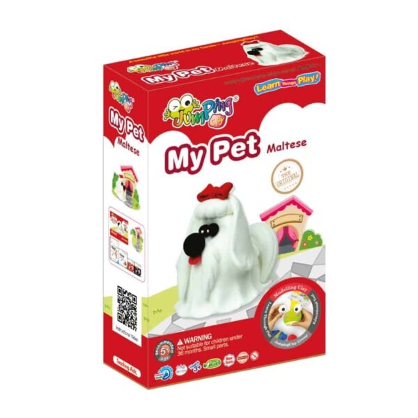 Jumping Clay My Pet - Maltese Puppy (2)
