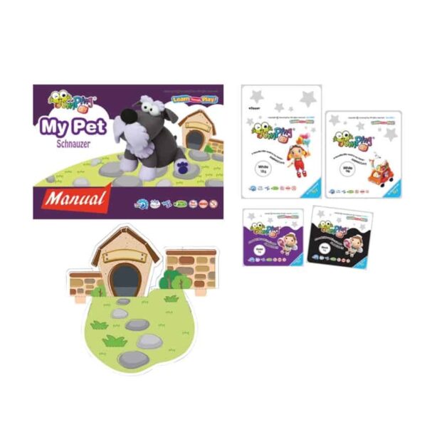 Jumping Clay My Pet - Schnauzer Puppy (3)