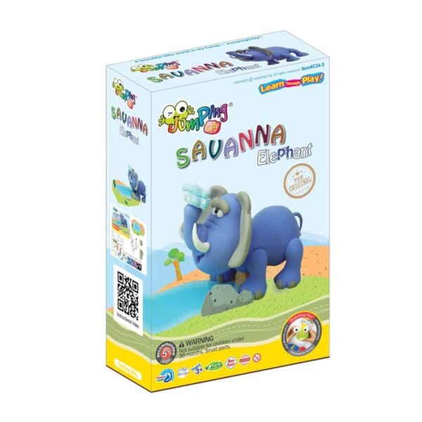 Jumping Clay Savanna - Elephant (2)