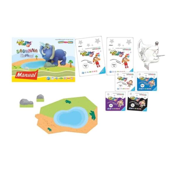 Jumping Clay Savanna - Elephant (3)