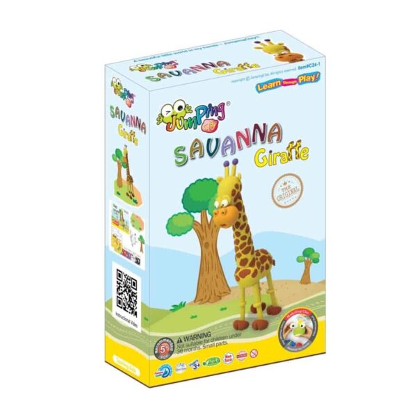 Jumping Clay Savanna - Giraffe – Bild 3