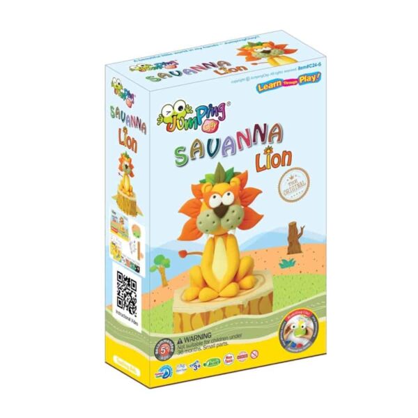 Jumping Clay Savanna - Lion – Bild 3