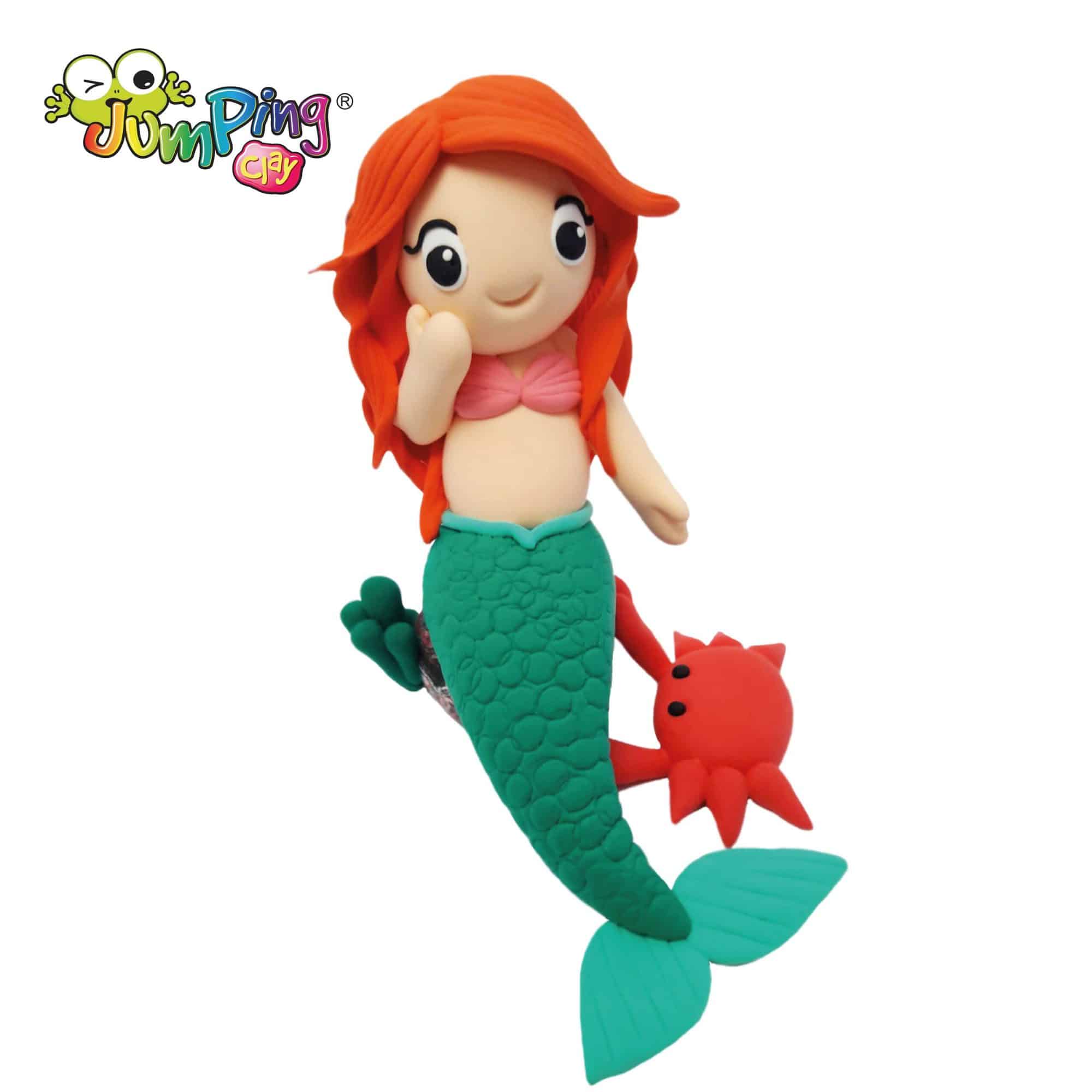 Jumping Clay Meerjungfrau