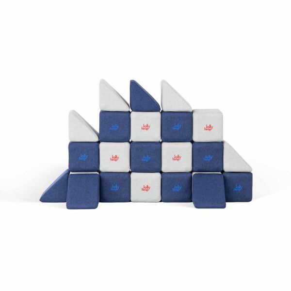 MINI Educational soft building toy – 24 magnetic blocks