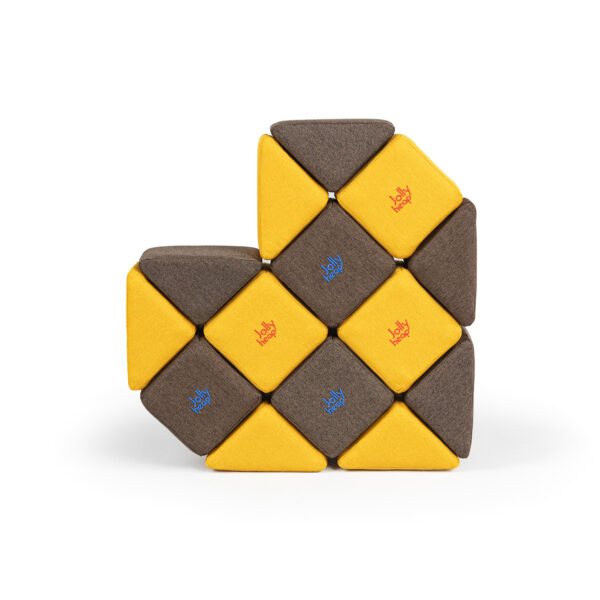 JollyHeap – Set Medium 50 weiche XXL-Magnetbausteine für Kinder