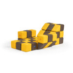 JollyHeap – Set Medium 50 weiche XXL-Magnetbausteine für Kinder