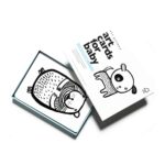 Wee Gallery Baby Art Cards - Haustiere