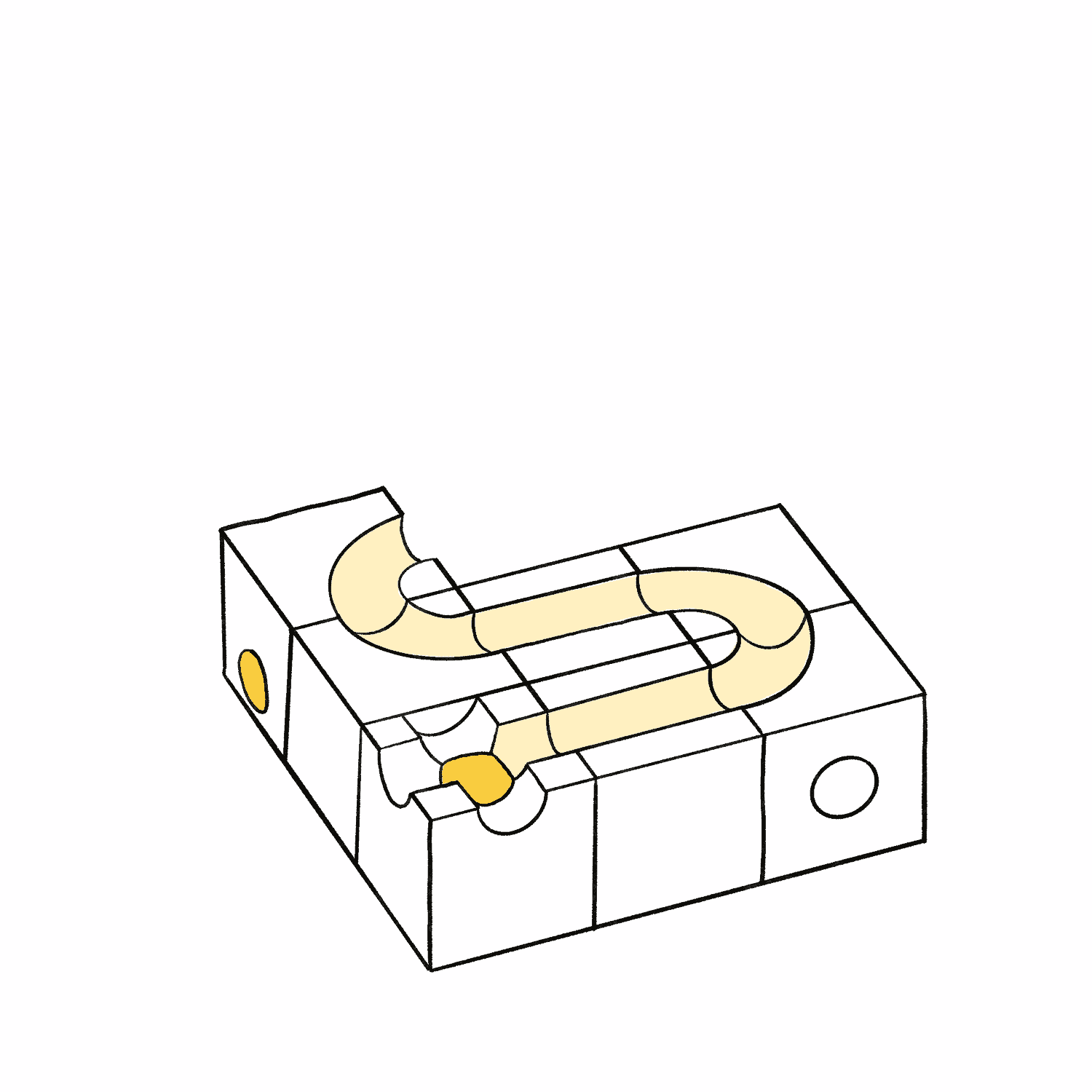 Cuboro Holzkugelbahn - Standard 16 Starter Set (1)