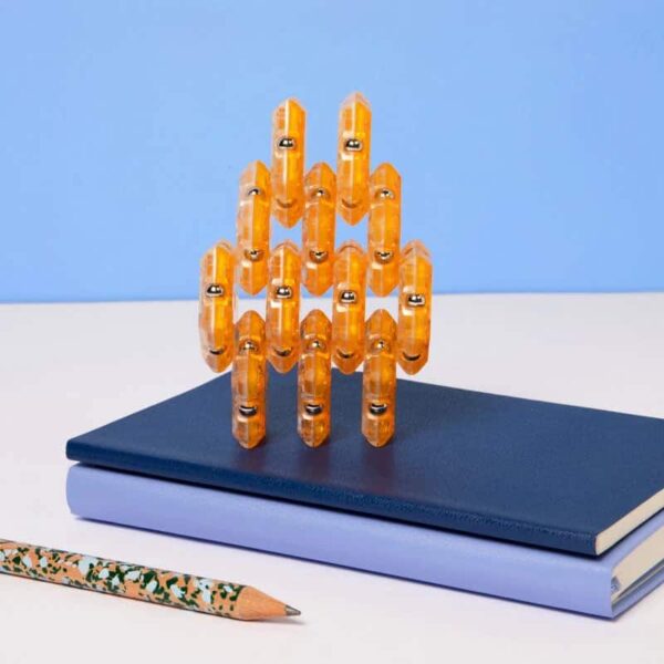 Speks - Anti-Stress-Magneten - Geode Gelb