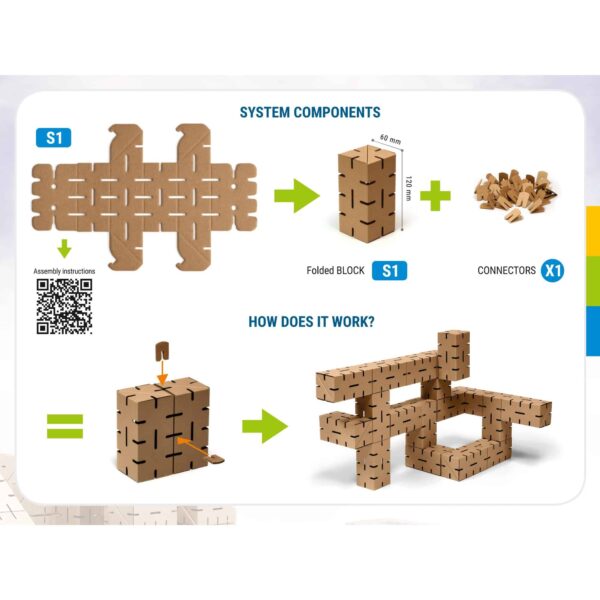 Cardblocks Baustein Set 50