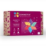 Connetix Rainbow Geometry Pack – 30-tlg. Magnetbaukasten für Kinder