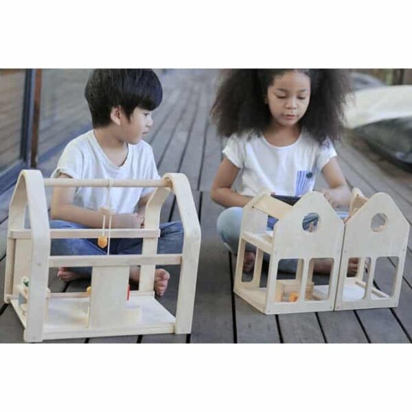 PlanToys Slide & Go Puppenhaus