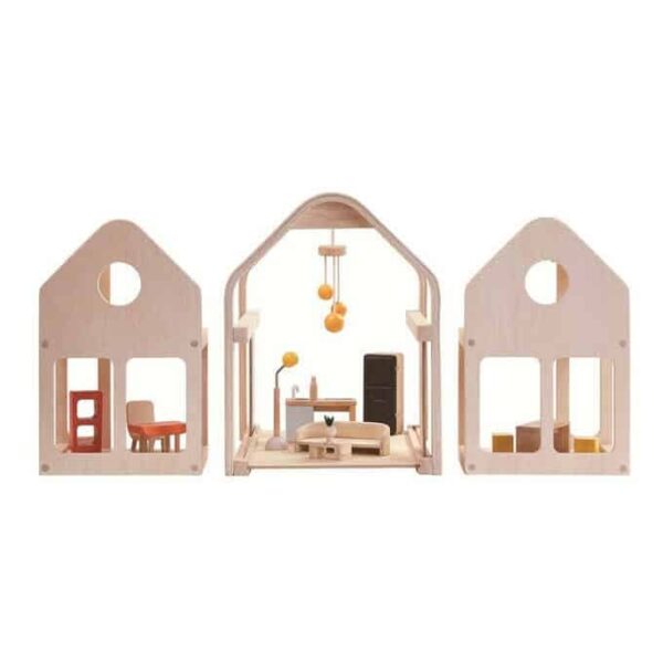 PlanToys Slide & Go Puppenhaus