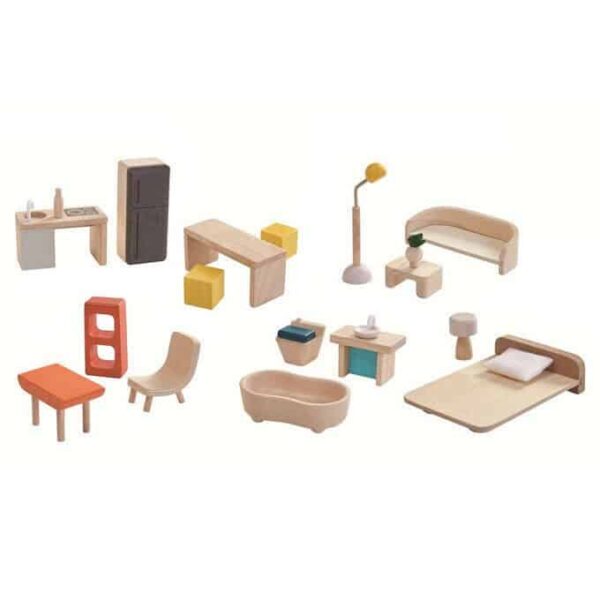 PlanToys Slide & Go Puppenhaus