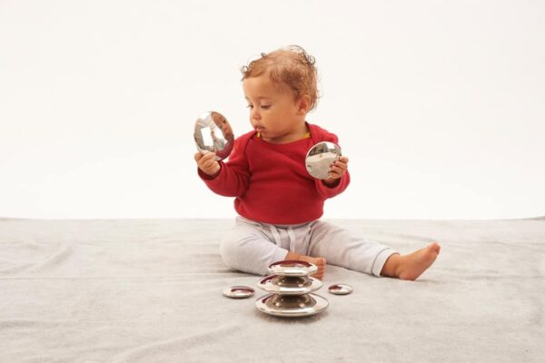 Sensory Reflective Silver Buttons (1)