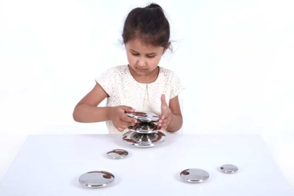 Tickit Sensory Reflective Silver Buttons – Bild 6