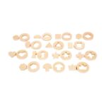 TickiT Inside Outside Wooden Shapes