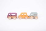 TickiT Rainbow Wooden Adventure Vehicles
