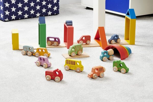 TickiT Rainbow Wooden City E-Vehicles