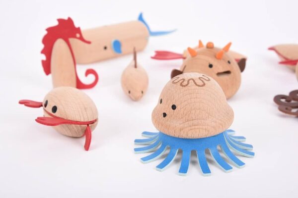 TickiT Wooden Sea Creatures