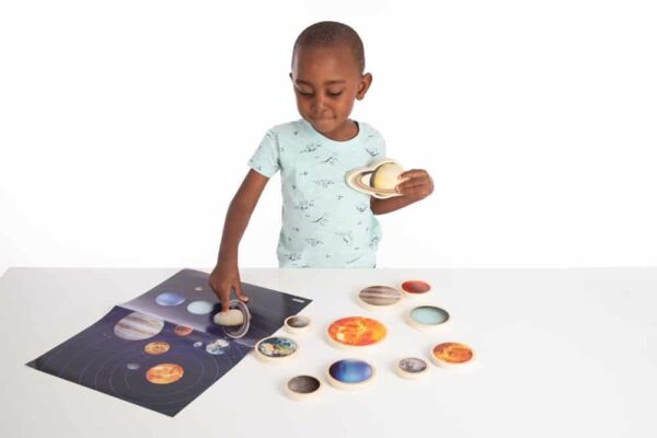 TickiT Wooden Solar System Discs