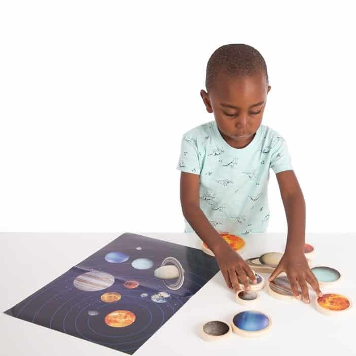 TickiT Wooden Solar System Discs