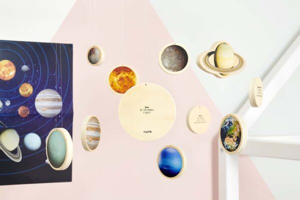 TickiT Wooden Solar System Discs