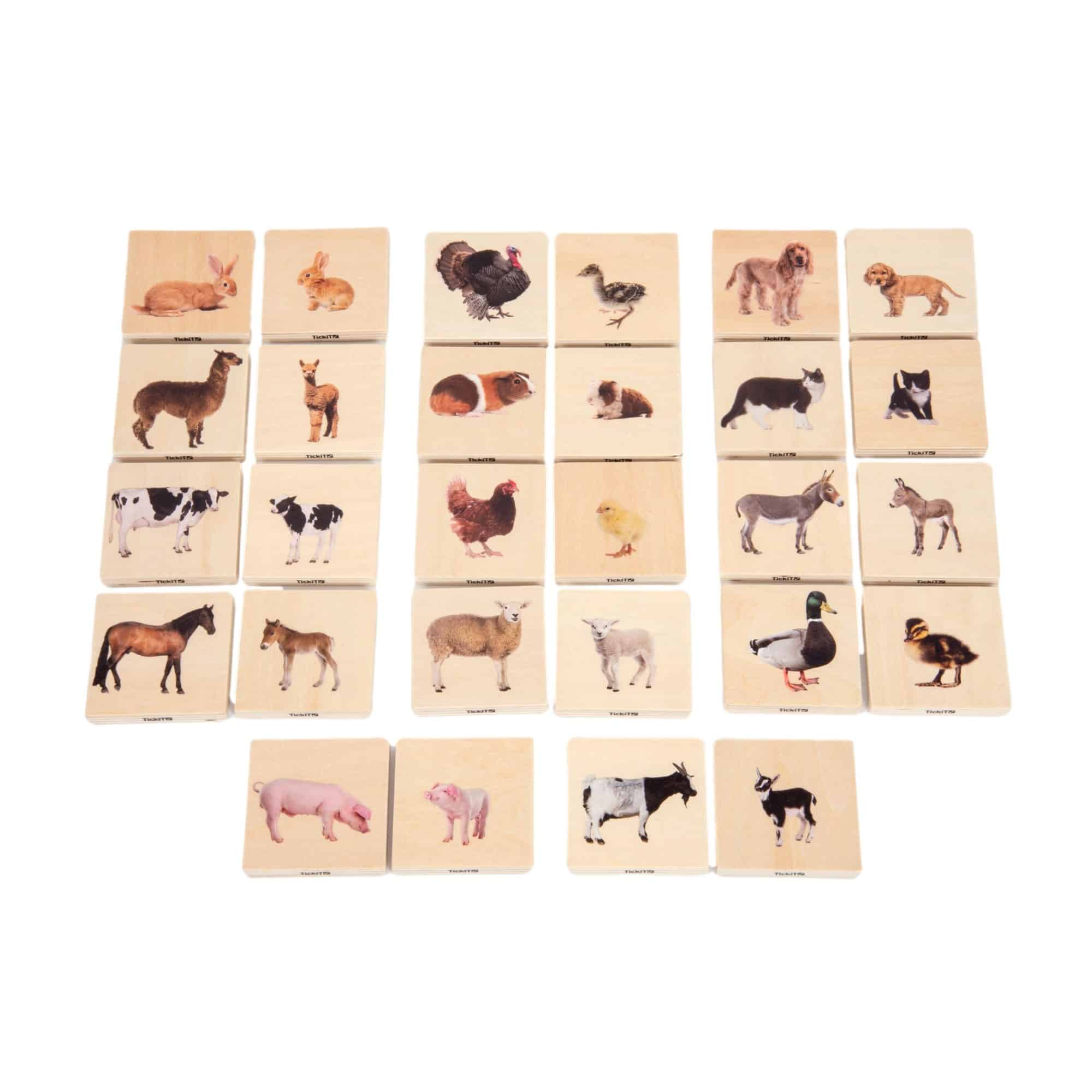 Tickit Domestic Animal Family Match (7)