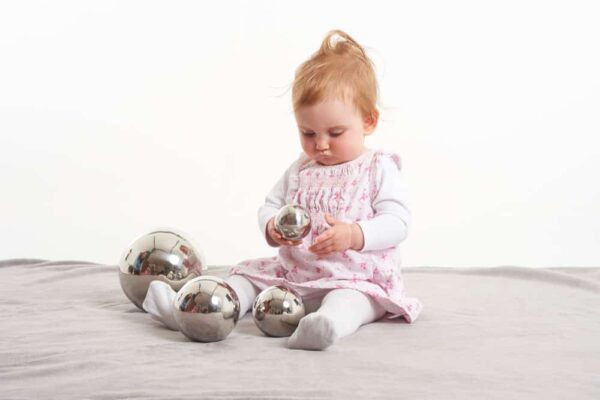 Tickit Sensory Reflective Silver Balls