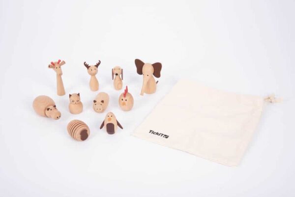 TickiT Wooden Animal Friends