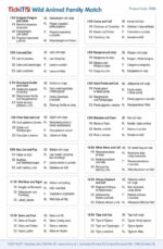 Tickit Wild Animal Family Match (3)